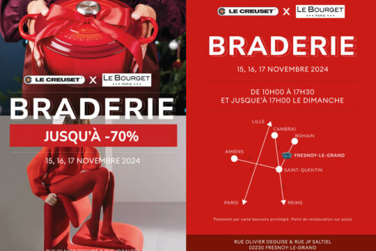 Braderie Le Creuset & Le Bourget 2024